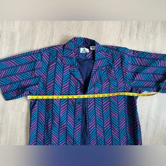 Jockey Sportwear Swimsuit (NWT - Lg) and Geometric shirt (Med) resort Set - Picture 2 of 13